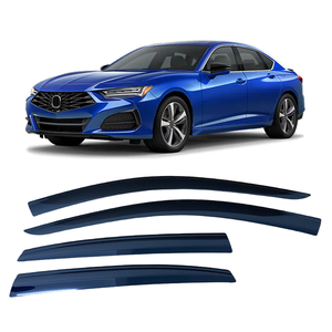 Para ACURA TLX 2021-2025, visera de <span class=keywords><strong>ventana</strong></span> lateral de <span class=keywords><strong>coche</strong></span>, <span class=keywords><strong>protector</strong></span> de <span class=keywords><strong>lluvia</strong></span>, cubierta protectora, accesorios de Marco - Product Image 1