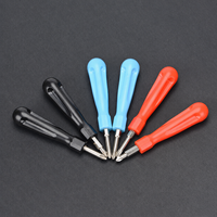Tournevis double usage Phillips et hexagonal 112 mm, lame en acier 45, tige en acier au carbone, manche en plastique, outil de réparation personnalisé
