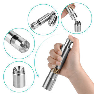 Molinillo Manual de Sal y Pimienta de Acero Inoxidable OOA19, Esencial para la Familia, Venta al Por Mayor - Product Image 4