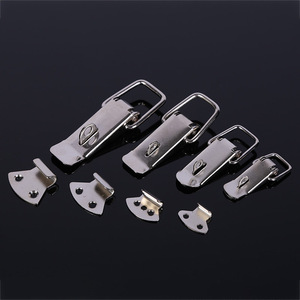 <b>Chrome</b> Plated Duckbill Buckle <b>Box</b> Lock L106 L104 L102 L002 Keyless Furniture Lock For Doors Windows Drawers Cabinets Boxes - Product Image 1
