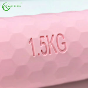 Zhen sheng Custom Color Silikon Hantel <span class=keywords><strong>Set</strong></span> 0,5 kg/1kg/1,5 kg/2kg Branding für Fitness studios - Product Image 3