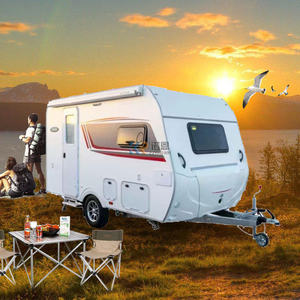Autocaravana con Gran Espacio, Remolque Todoterreno, Camioneta RV, Carrito de Viaje para Acampar, para 4-6 Personas - Product Image 2