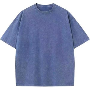 T-shirt vintage oversize pour femme, manches courtes, coton, décontracté, col rond, coupe ample, tendance - Product Image 5