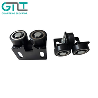 Galet de guidage en polyuréthane à faible bruit 50*18*6002 pour pièces de rechange de guidage de rail d'ascenseur hydraulique domestique et de villa, et d'ascenseur à sac à dos de petite taille