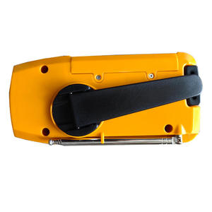 Solar Hand Crank AM FM Weather Radio With <b>LED</b> <b>Flashlight</b> And 2000mAh Battery For Outdoor Use - Product Image 6