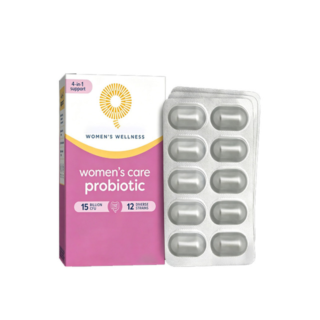 Cross-border Best-selling Womens Probiotic Capsules 15 Billion CFU 12 Diverse Strains Private-area Firming Moisturizing
