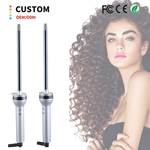 Ferro arricciacapelli a barilotto piccolo con display digitale LED, nuovo cavo di alimentazione, controllo intelligente da 9 mm, per <span class=keywords><strong>ricci</strong></span> a spirale lisci <span class=keywords><strong>e</strong></span> setosi - Product Image 1