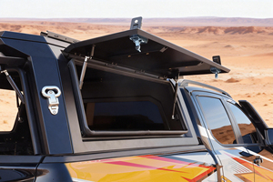Hardtop de camionnette 4x4 en alliage d'aluminium noir de haute qualité sur mesure avec OEM/ODM pour Ford Hilux & Rav <span class=keywords><strong>4</strong></span> - Product Image 2