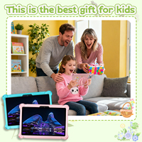 Nouvelles tablettes pour enfants de 10,1 pouces avec carte SIM Android 13 Octa Core Batterie 4000 mAh IPS 1280x800 4 Go Processeur MTK Wi-Fi GSM 5G