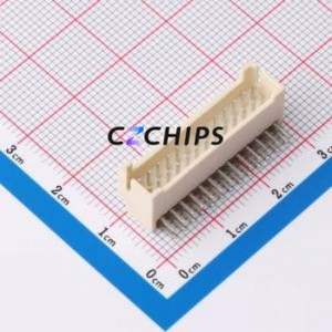 ZX-PHB2.0-2-13PWZ Wire-to-Board Pin Header Bent Lead Through Hole,P=2mm Connector 2x13P 2mm Right Angle Insert PHB - Product Image 1