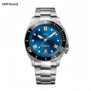 Reloj Automático SW200-1 con Movimiento Suizo, 40 mm, Acero Inoxidable, Luminoso BGW9, Logotipo Personalizado OEM ODM, Reloj de Pulsera de Buceo de 200 m para Hombre - Product Image 1
