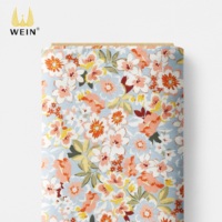 Tissu en coton imprimé numérique personnalisé pour femmes chinoises C180, tissu en coton pour vêtements