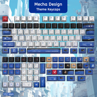 Various Styles PBT PC Sublimation Cherry Profile Keycaps for Mechanical Keyboard Custom Gaming Accessories Dye Sub Keycaps