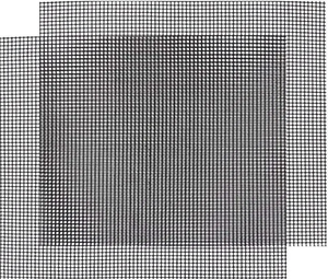 Estera de parrilla de rejilla antiadherente de acero inoxidable para carne, verduras, cocinar, hornear, asar y hornear, embalaje de pedido por correo - Product Image 1