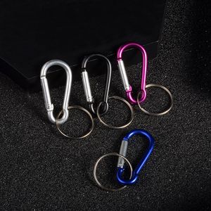 Mousqueton en aluminium en forme de calebasse pour la montagne, boucle à dégagement rapide pour sac d'escalade et activités de plein air - Product Image 1