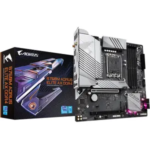 B760M Gaming ELITE AX D4 Motherboard komputer cocok untuk CPU 13400 generasi 12 dan ke-13