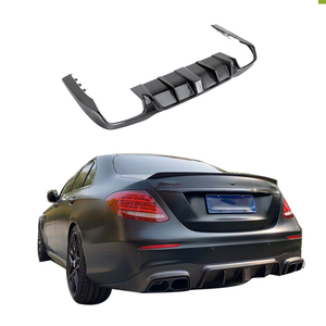 Nuevo Difusor Trasero de Fibra de Carbono Seca de Alta Calidad para <span class=keywords><strong>Mercedes</strong></span> Clase E <span class=keywords><strong>2017</strong></span>+ W213 E63, Labios de Parachoques, Puntas de Escape, Silenciadores - Product Image 1
