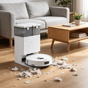 Smart Self-Emptying Ecovacs DEEBOT T30C Prime OMNI Vacuum OMNI Station, 25000Pa, 180min Battery, Auto-Wash & Dry. - Product Image 1