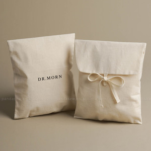 Pandasew Tái Sử Dụng Bán Buôn Bông Phong Bì Pouch Quần Áo Bao Bì Flap Bông Túi Giày Túi Bụi Với Biểu Tượng Tùy Chỉnh - Product Image 1