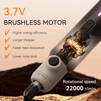 Wiederaufladbarer Elektrischer Gravierstift 3,7V mit 65-teiligem Zubehör-Set Hochgeschwindigkeits-Rotationswerkzeug für DIY Holz Metall Schmuck Polieren