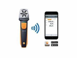 เทสโต้ 410i - เครื่องวัดความเร็วลมแบบใบพัดไร้สายพร้อมหัววัดอัจฉริยะ - Product Image 5