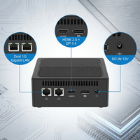 Mini PC N100 con CPU, 2 Puertos USB 3.0, 2 Puertos USB 2.0, Tipo-C, WiFi 5/WiFi 6, FPC, SATA, CMOS *1, Windows/Linux, DC 12V, Mini PC N 100 Nuc