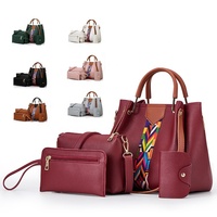 Bolso cruzado para mujer, bolsa de hombro, color puro, duradera, elegante, de oficina, tendencia de moda al por mayor