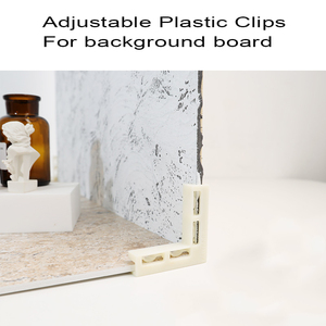 Hard Board Clamp for Photography Waterproof Food Shooting PVC Backdrop Board Foam Board Clips for Photo Prop <strong>Backgrounds</strong> - Product Image 2