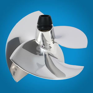 Hélice de moteur PWC à 3 pales en acier inoxydable 155 mm, pas 18/22, pour Yamaha VX/VX Sport/VX Deluxe <span class=keywords><strong>Jet</strong></span> <span class=keywords><strong>Ski</strong></span> | Impeller - Product Image 1