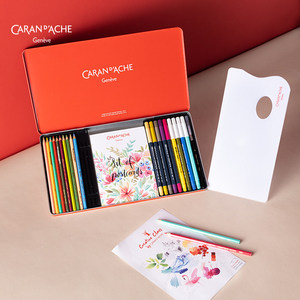 <span class=keywords><strong>CARAN</strong></span> DACHE para Dibujo Creativo, Juego de Lápices de Colores y Pinceles Solubles en Agua para Estudiantes Profesionales y Principiantes - Product Image 6