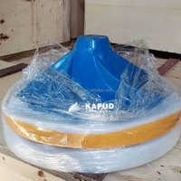 Mélangeur Hyperboloïde GSJ-1500-4 pour Réacteur de Boues Oxydées, Mélangeur-Pompe Industriel à Surface Doublement Courbe, Basse Vitesse, en PRV, 1000 L/Heure