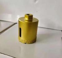 Broca de diamante Liqsteel personalizada para amoladora angular M10, soldada al vacío en seco, de 6mm-80mm, para perforar porcelana, cerámica, azulejos, mármol y granito.