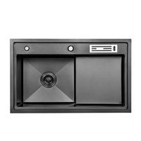 Vente chaude Métal Type 304 En Acier Inoxydable Matériel Lavabo Évier Ferme Maison Évier De Cuisine Unique