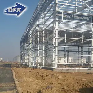 Prefabricated wholesale quick install h beam steel pre-engineered workshop Prefab High Rise Building Steel Structure Workhouse