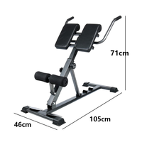 Chaise romaine de presse d'établi inclinable de support de musculation d'intérieur commercial en gros
