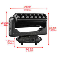 Offre Spéciale contrôle de pixel de lavage de faisceau de 7X40W Rgbw 4In1 a mené la lumière principale mobile de barre pour la disco de DJ