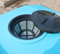 Pulvérisateur agricole télécommandé sur chenilles pour vergers, avec moteur à essence, largeur de pulvérisation de 12 m, puissance de 9,2 kW
