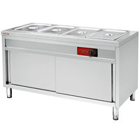 Armoire chauffante électrique 5 GN en acier inoxydable, Bain Marie, Prix usine, pour buffet