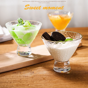 Copa de Vidrio para Postre, Cócteles y Fiestas, con Base Pesada, para Bar, Uso Diario y Té de <span class=keywords><strong>la</strong></span> <span class=keywords><strong>Tarde</strong></span> - Product Image 2