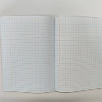 Fournitures de bureau scolaire, impression personnalisée, carnet de comptoir A4, règle, grille, 1 2 3 quire, quadrillé et margué, carnet de composition de 96 pages