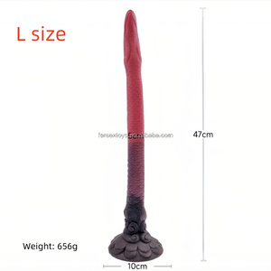 Long gode <span class=keywords><strong>anal</strong></span> tentacule monstre, gode dragon en silicone avec ventouse pour l'entraînement <span class=keywords><strong>anal</strong></span> en profondeur, énorme plug <span class=keywords><strong>anal</strong></span> fantastique - Product Image 4