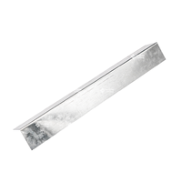 Ángulo de pared de acero galvanizado duradero Yeso Perfil de acero Techo Materiales de construcción Esquina Edificios públicos Vigas de techo