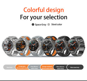 Reloj Inteligente AK106 de Fábrica Directa con Batería Grande de 1400 mAh, Pantalla HD de 1.7 Pulgadas, Reloj Inteligente Resistente para Senderismo al Aire Libre y Zonas Silvestres - Product Image 3