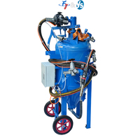 Machine de sablage à l'eau 1000L, sableuse sans poussière, élimination de la rouille et de la peinture, finition de surface de sablage humide