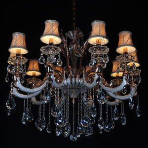 โคมไฟระย้าคริสตัลห้อยตกแต่งโรงแรมดีไซน์ตามต้องการ - Product Image 1