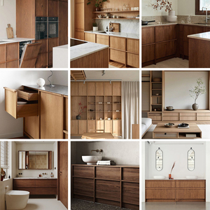 Allandcabinet Importer Armoire d'angle magique de cuisine de luxe, sans formaldéhyde, design élégant et personnalisé en forme de L - Product Image 5