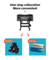 Impresora UV DTF Digital 2024, Máquina de Inyección de Tinta A3 para Tazas y Vasos con Cabezal de Impresión XP600, Aplicable a Vidrio, Metal, PVC y Ropa