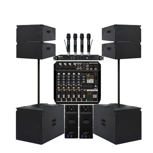 Toptan Fiyat Üretici Profesyonel Ses Sistemi 10 inç 18 inç 2 Yollu Bi-Amp Yüksek Çözünürlüklü Ses 3 Yıl Garantili Aktif Line - Product Image 3