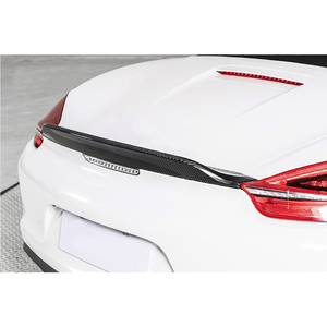 Aileron arrière en carbone sec 981 Spyder 2012-2015 pour Cayman – Amélioration et modification automobile - Product Image 4