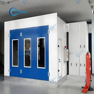 Chauffage électrique Éclairage LED Conception personnalisée Cabine de peinture <span class=keywords><strong>automobile</strong></span> Cabine de peinture <span class=keywords><strong>automobile</strong></span> pour atelier de réparation de carrosserie - Product Image 1